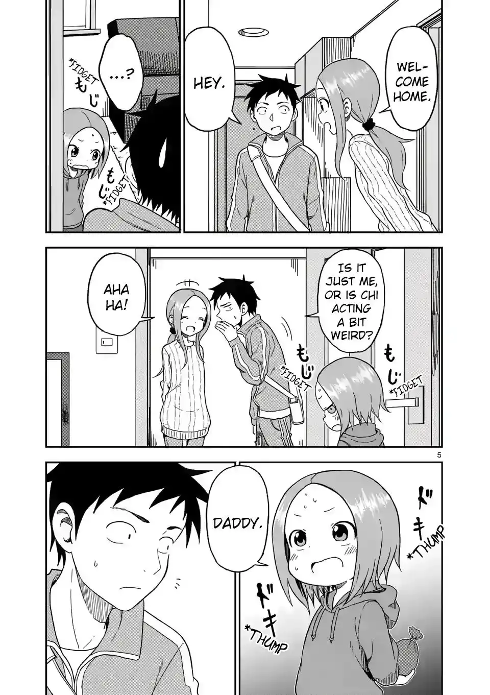 Karakai Jouzu no (Moto) Takagi-san Chapter 75 5